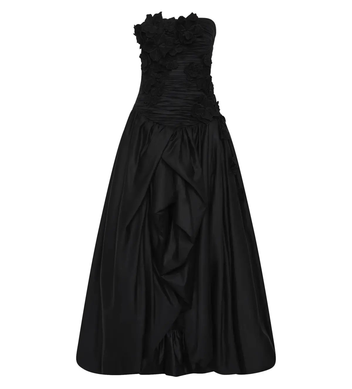 Aje Splendour Flower Gown Black Size AU 8 photo 7