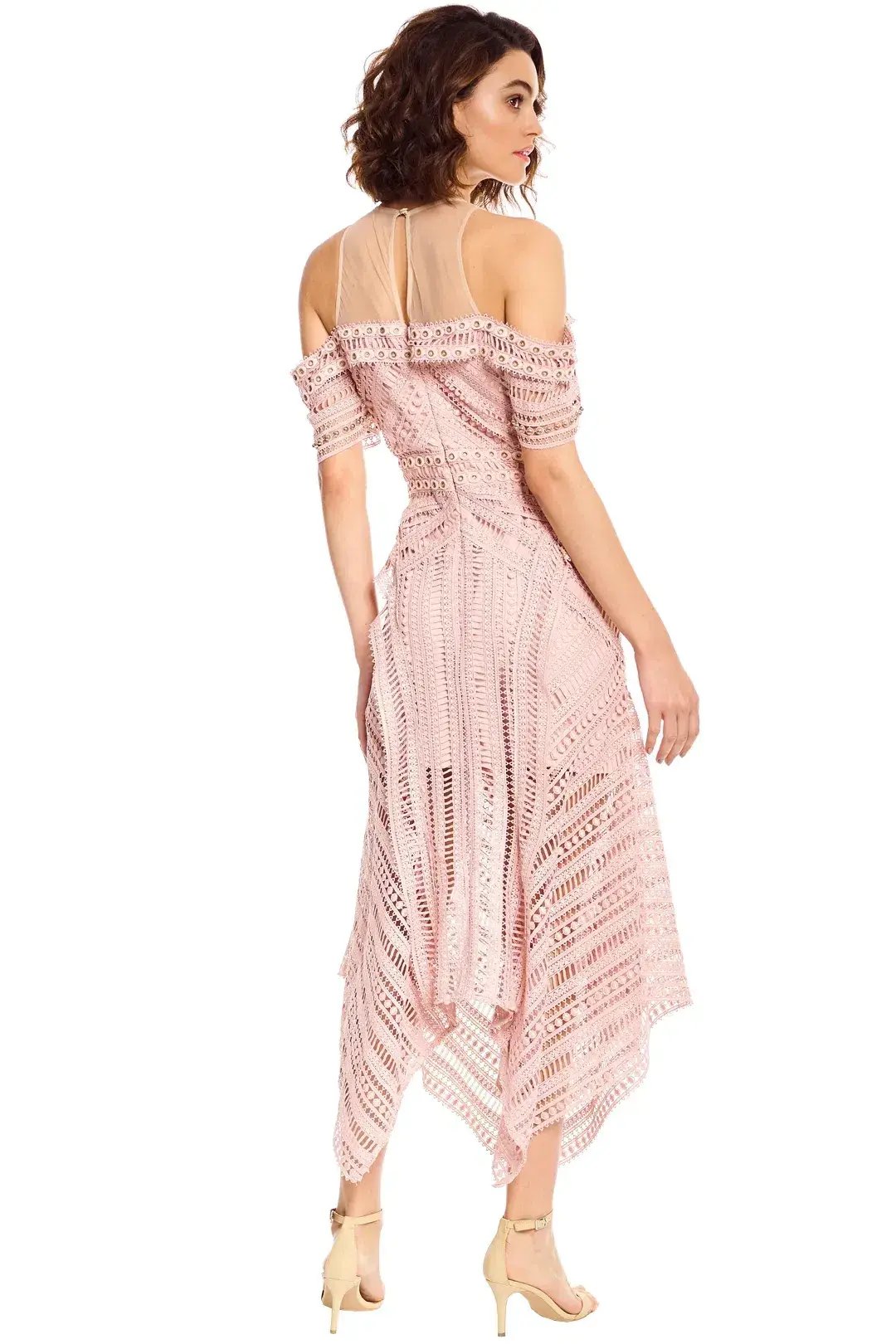 Thurley Sand Dune Dress in Nude Pink Size 10 photo 4