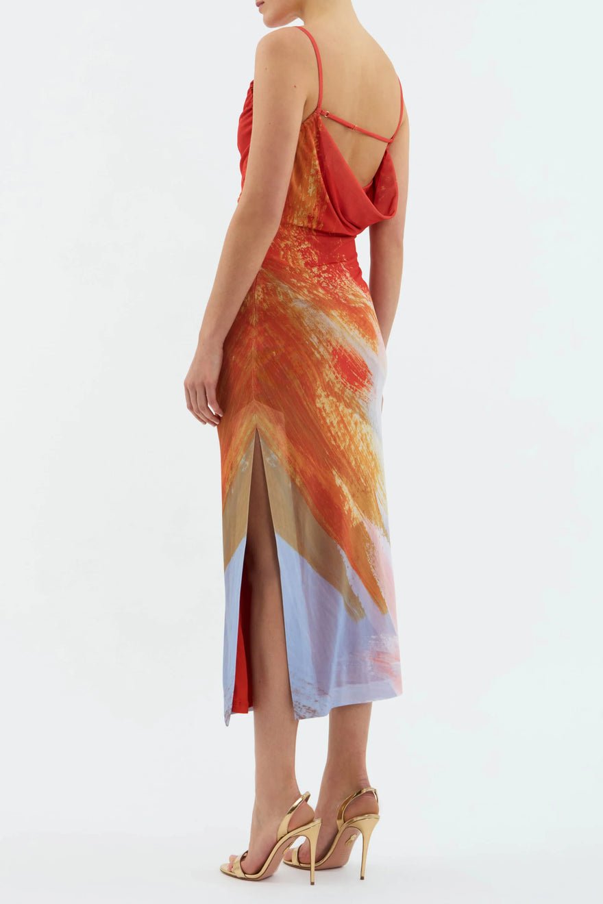 Rebecca Vallance Frida Strap Midi Dress photo 2
