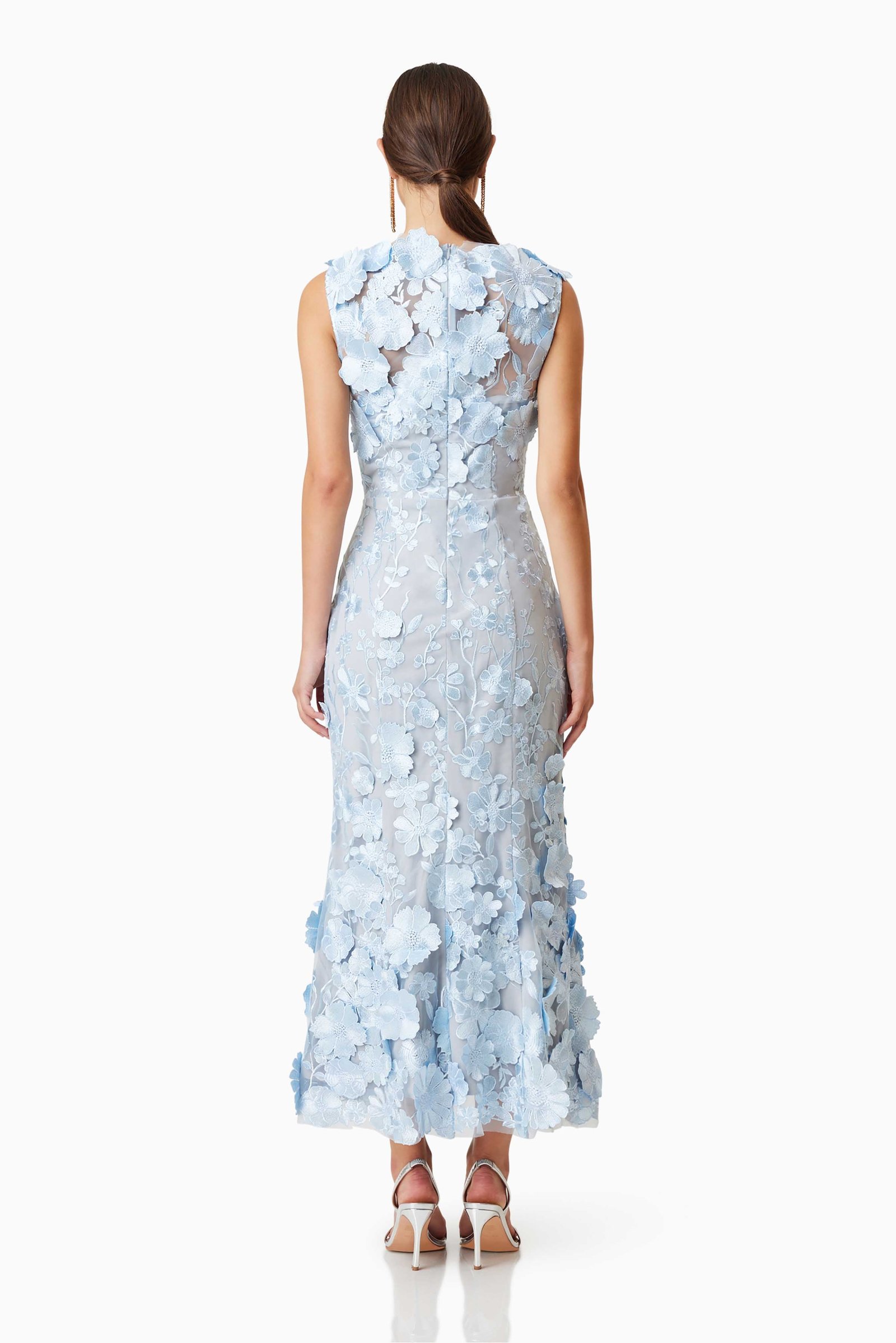 ELLIATT SELENE COCKTAIL DRESS - BLUE photo 5
