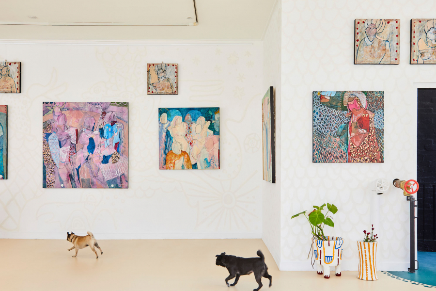Light filled warehouse studio in Richmond photo 21