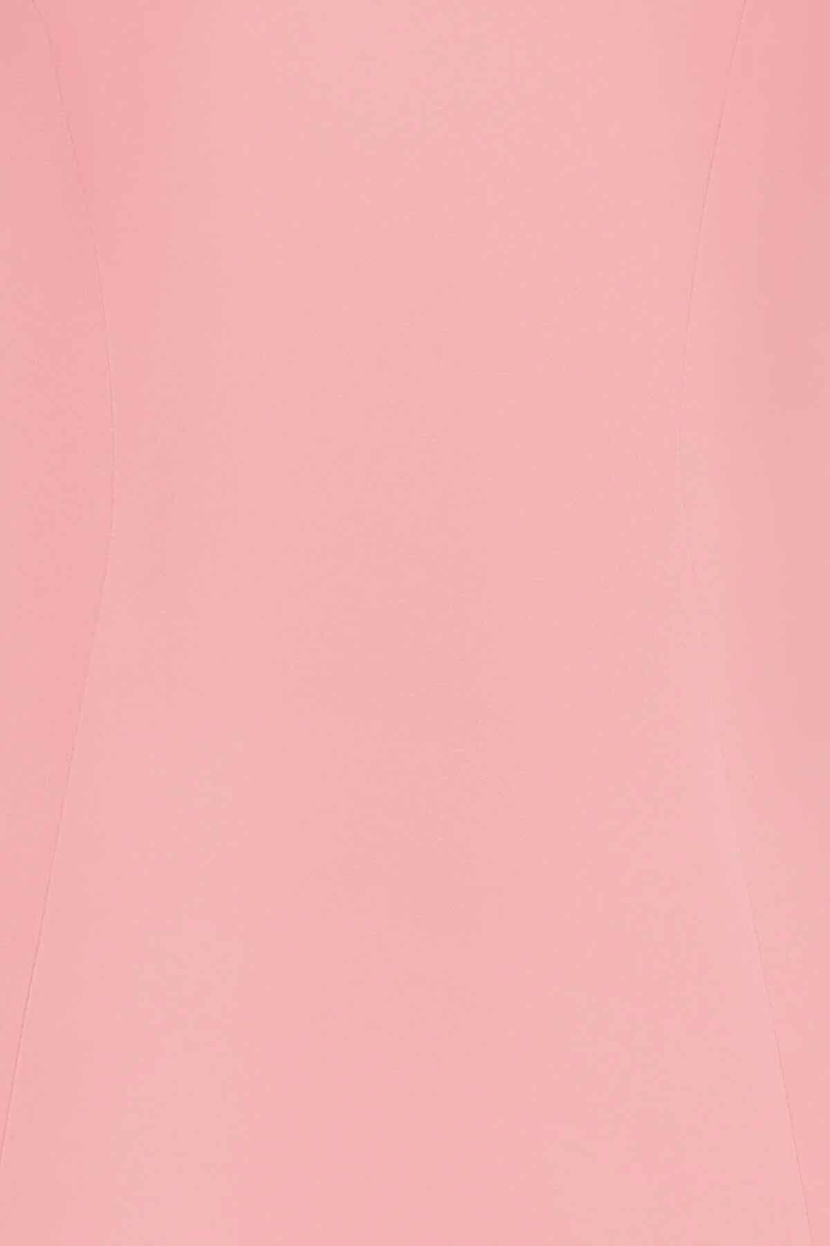 LEO LIN BELLA OFF SHOULDER FRILL MINI DRESS - STRAWBERRY PINK photo 7