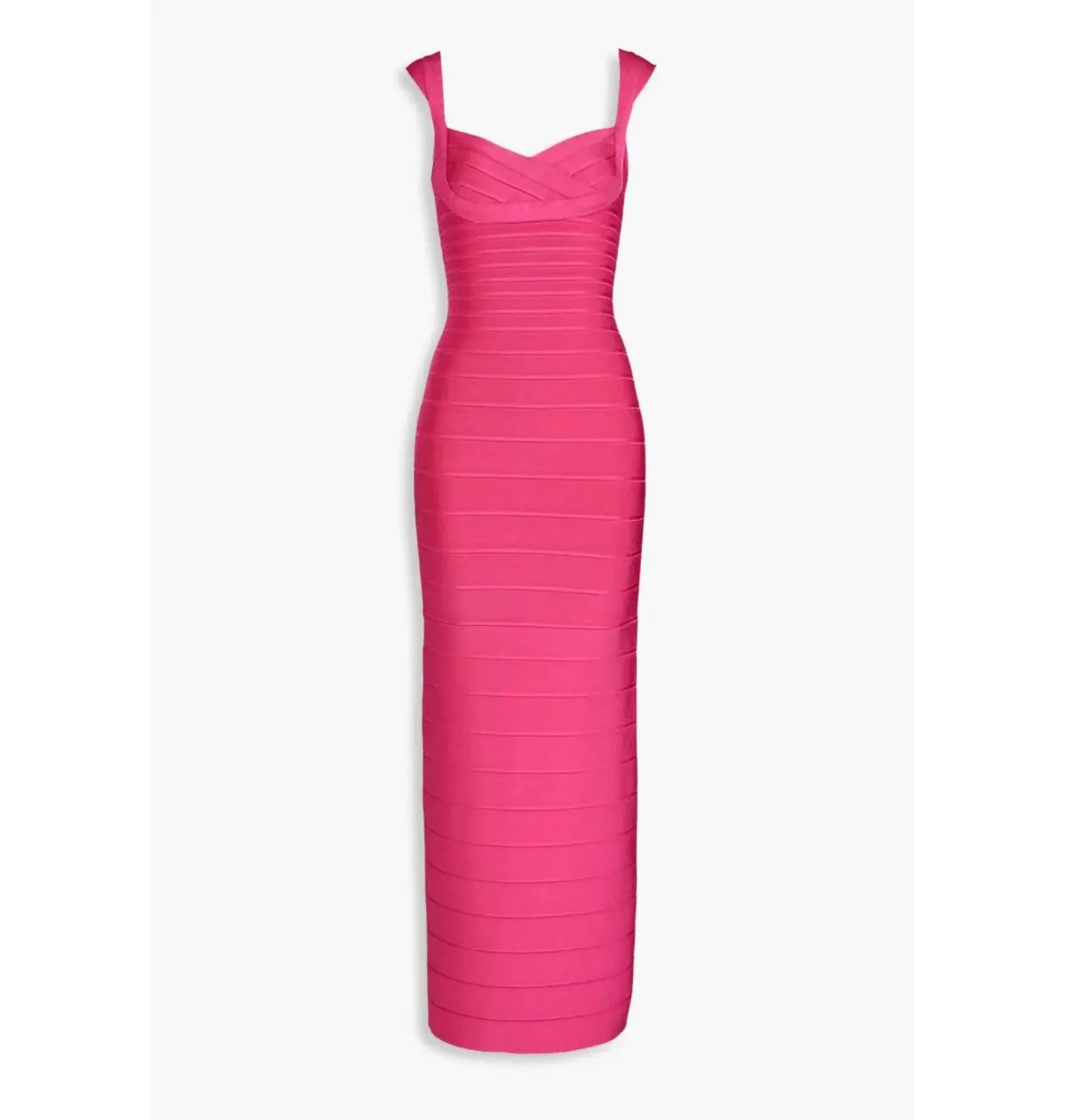 Herve Leger Sweetheart Gown Pink Size S / AU 8 photo 4