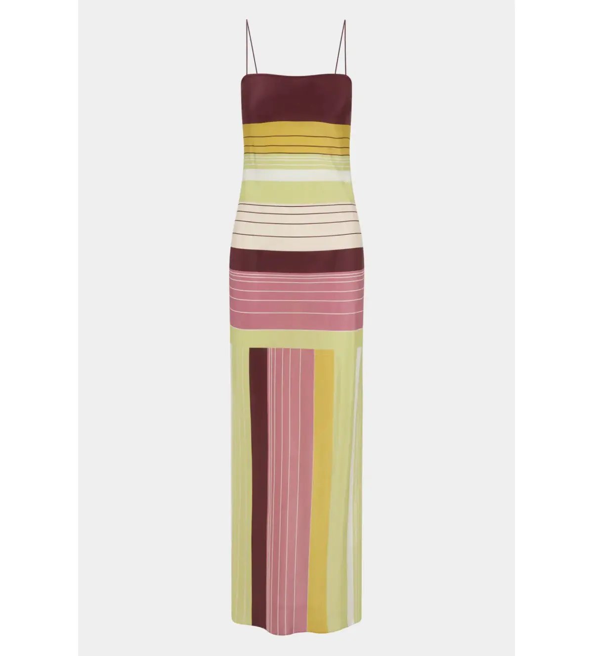Sir The Label Fontana Slip Maxi Dress in Elisa Stripe Size 12 photo 4