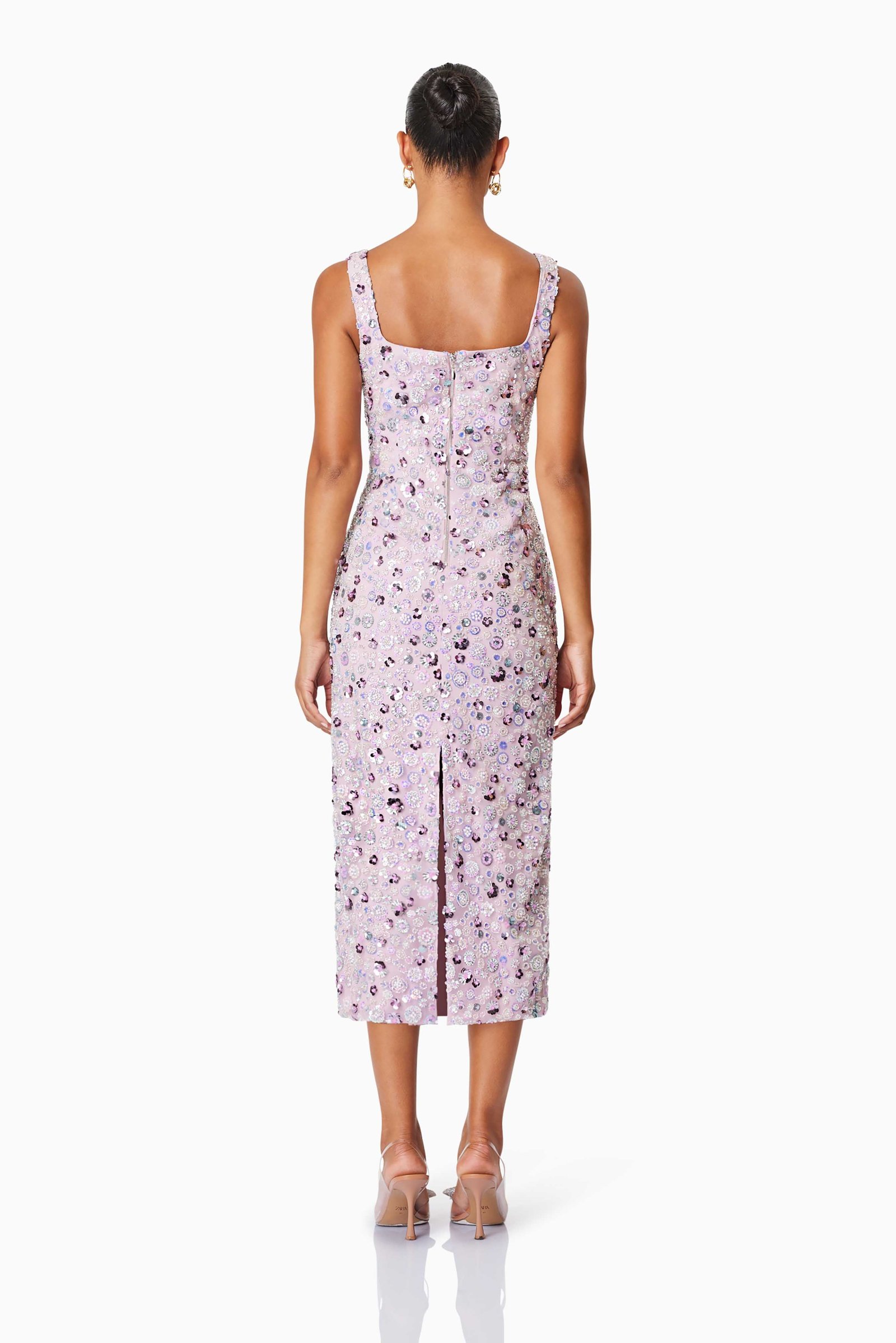 ELLIATT AURORA MIDI DRESS - MULTI photo 6