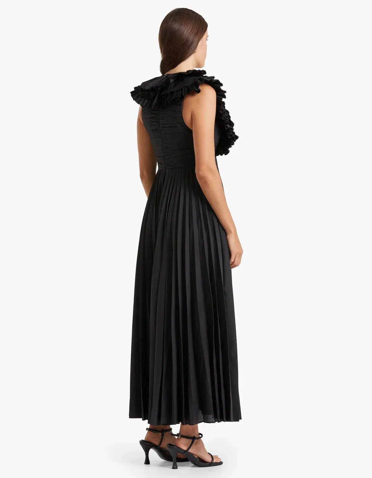 Acler Elsher Maxi Dress Black Size 8 photo 4
