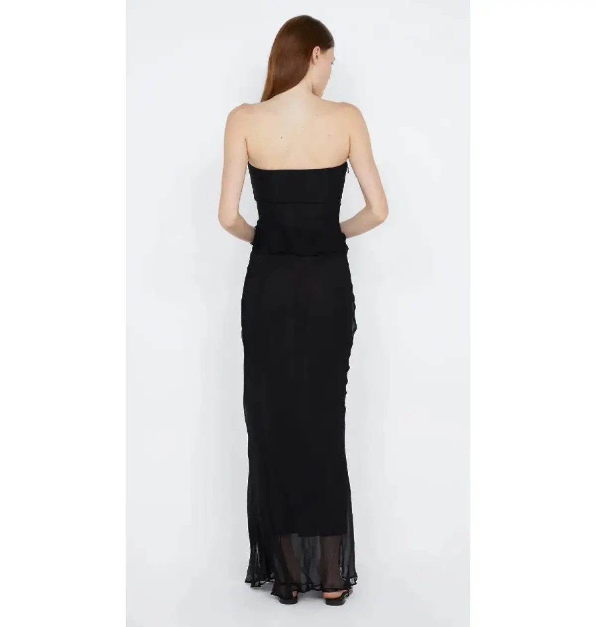 Bec & Bridge Maresca Strapless Dress Black Size AU 8 photo 3