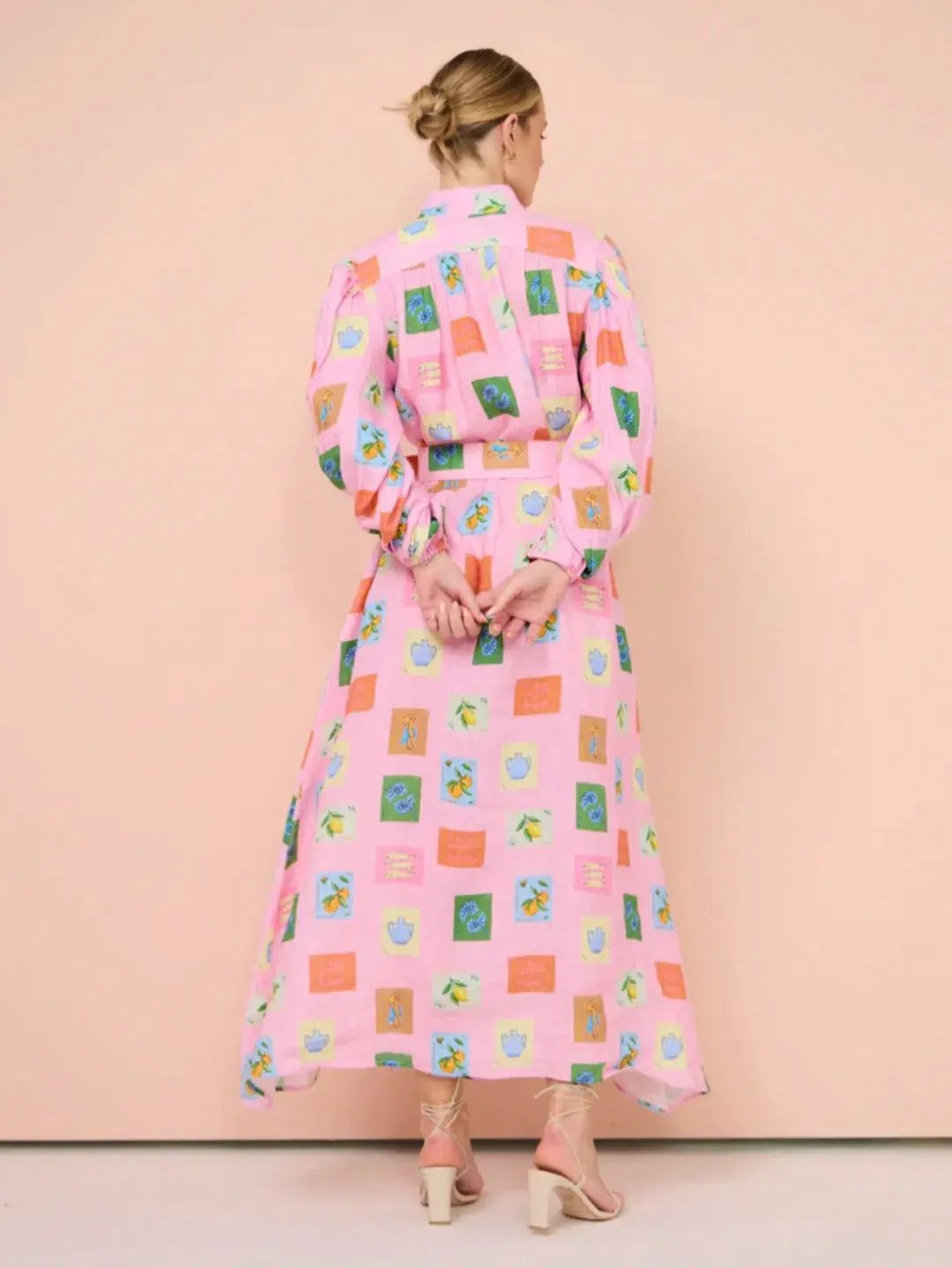 Palm Noosa Noddy Dress in Pink Emblem size 14 photo 4
