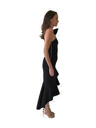 TIE SHOULDER WAVE GOWN photo 3