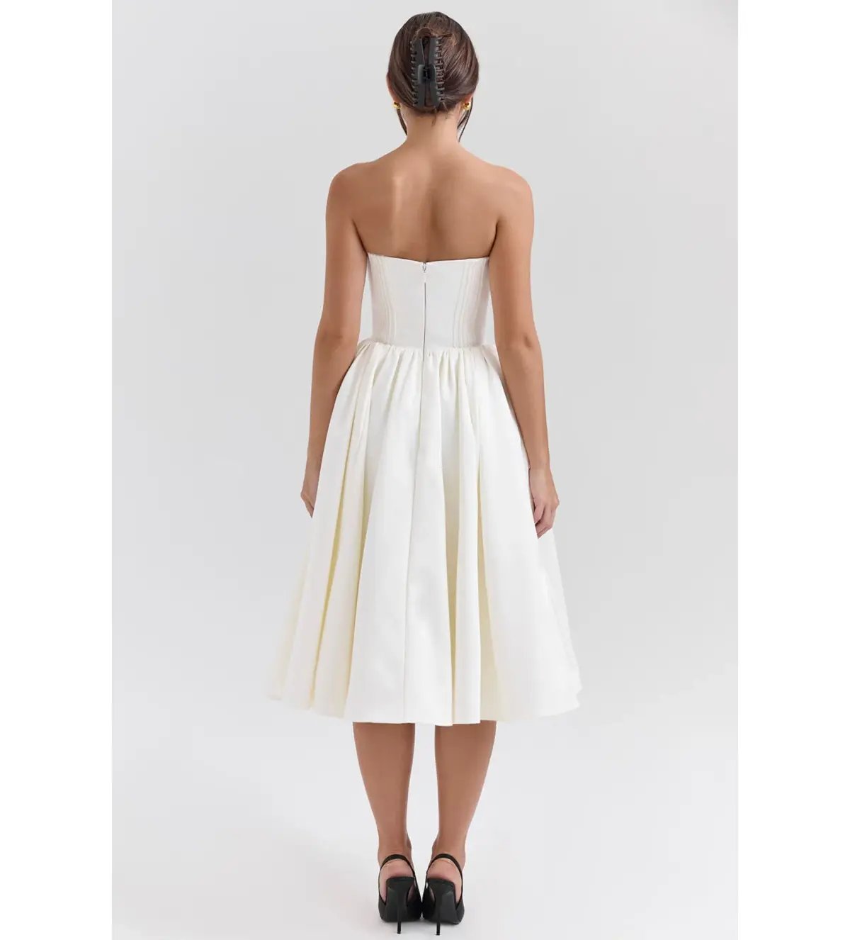 House of CB Coco dress in white  size XS/ AU 6 photo 6