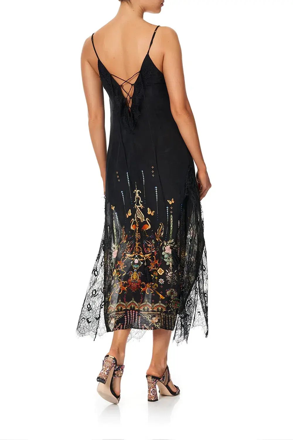 Camilla Rebelle Rebelle Midi Lace Slip Dress Size XS / Au 8 photo 2