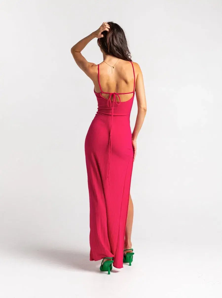 Arcina Ori Darci Maxi Pink Dress Pink Size 6 photo 2