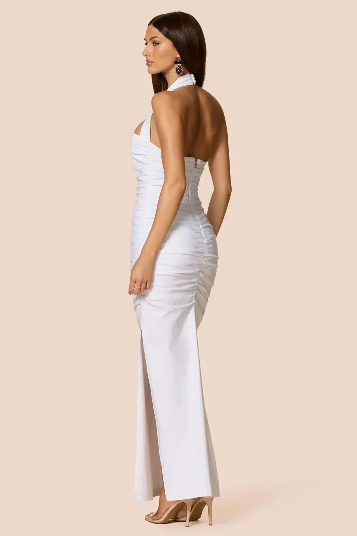 Love Nookie Zenya Maxi White Size AU 8 photo 3
