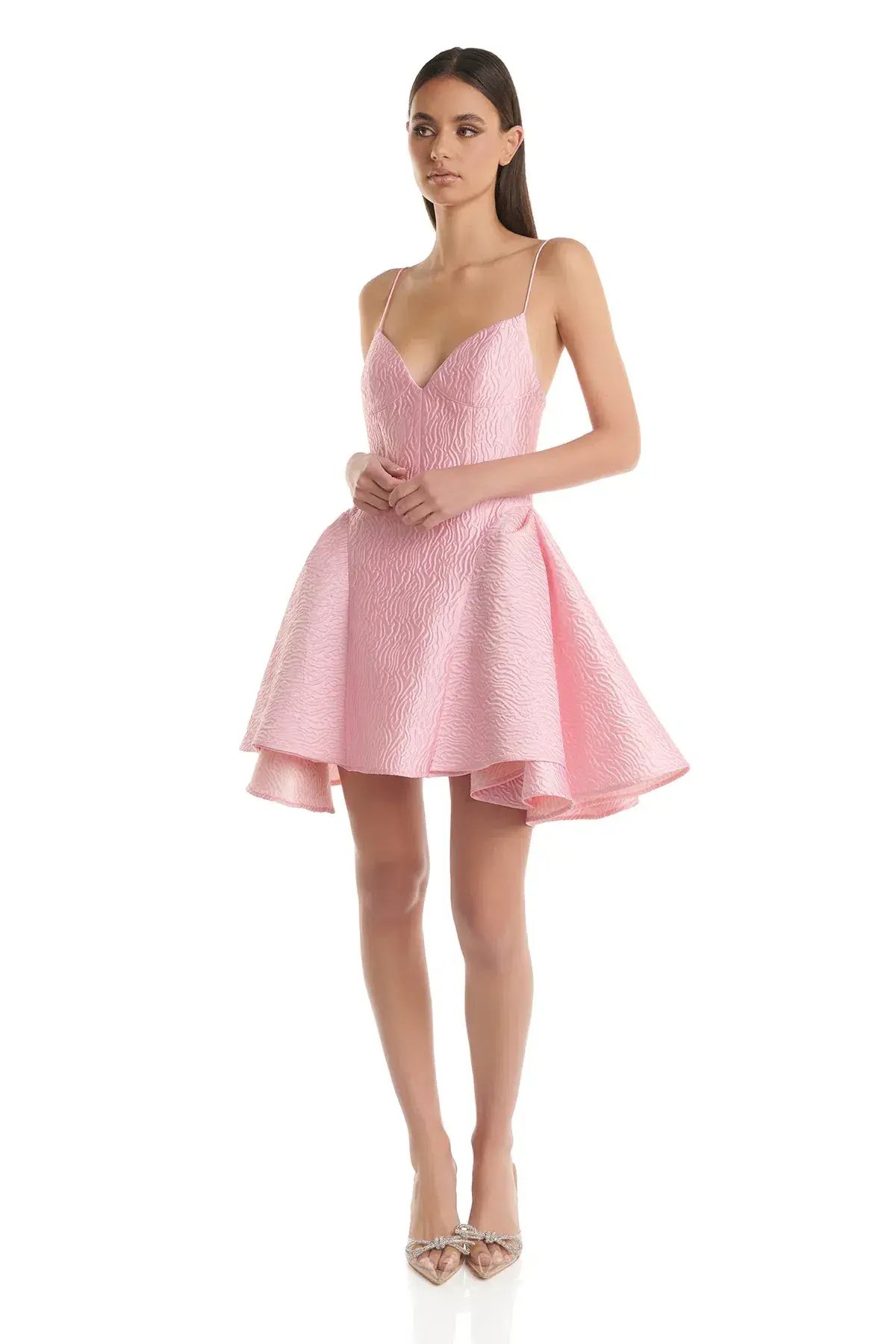Eliya The Label Mirabella Dress Pink Size AU 6 photo 7