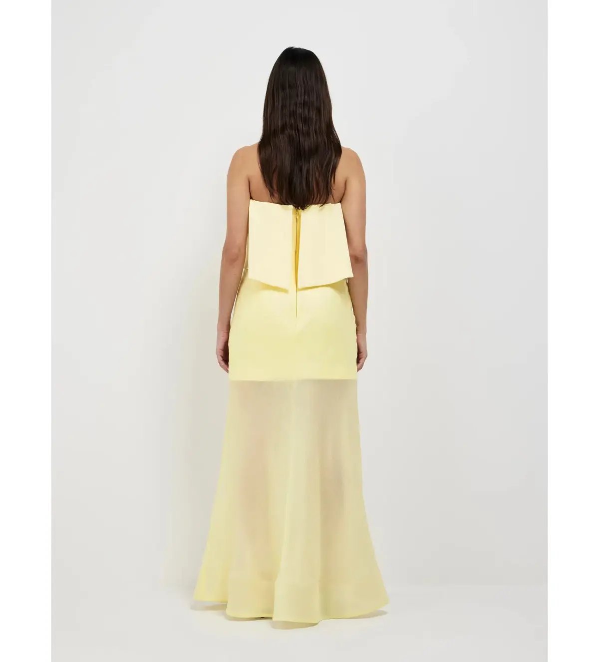 Sheike Gemini Maxi Dress Yellow Size AU 10 photo 3