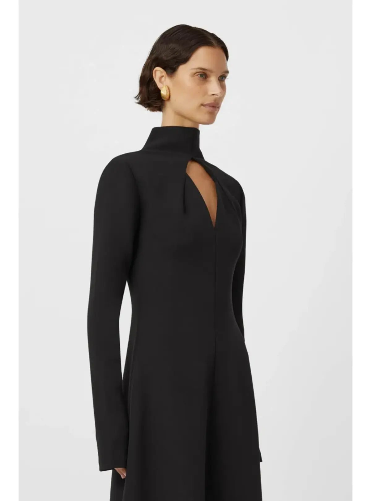 Camilla and Marc Tenera Cocoon Maxi Dress in Black Size AU 8 photo 2