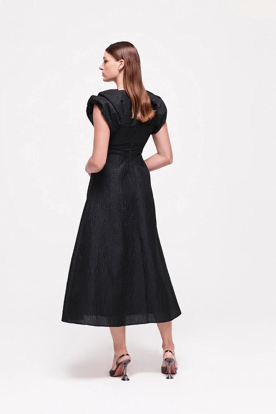 Rachel Gilbert Sophy Dress - Black photo 4