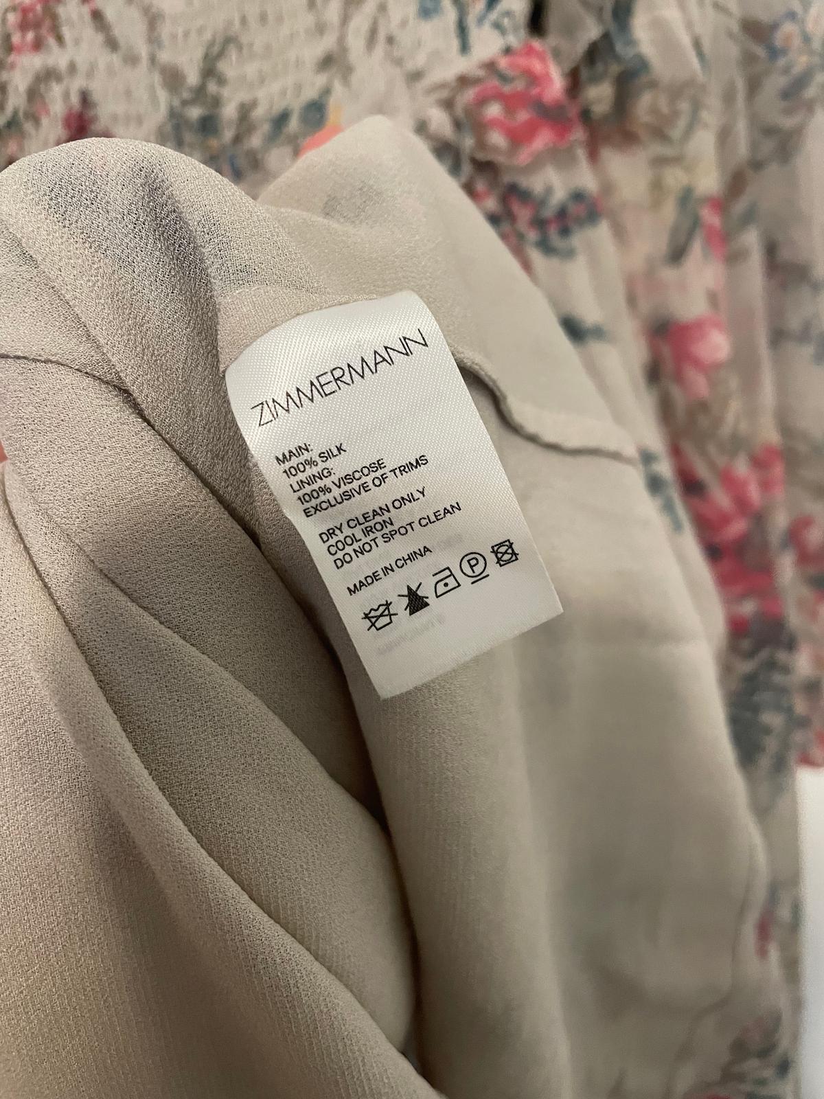 Zimmermann Bayou Flare Short Dress Size 3 photo 5