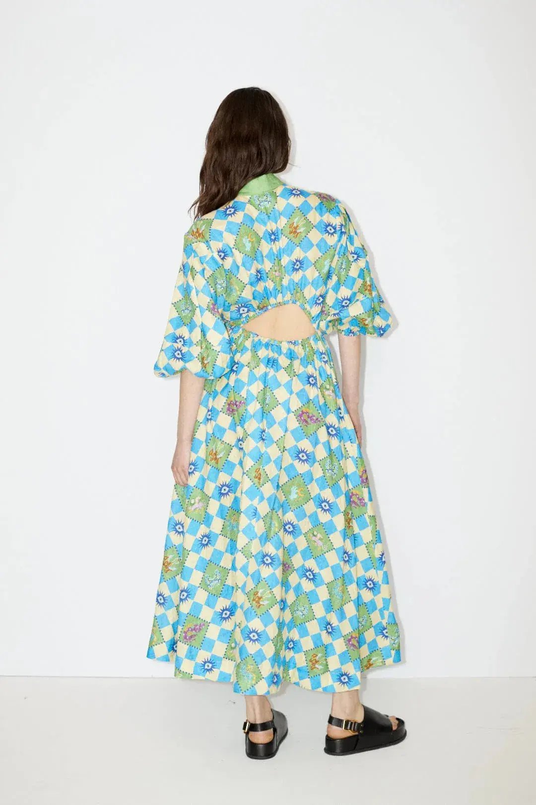 Alemais Lou Twist Front Shirtdress Print - Size 12 photo 2