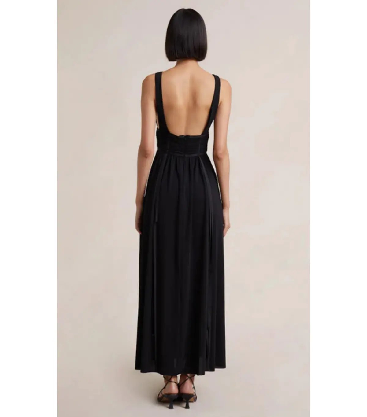 Bec & Bridge Gwen Maxi Dress in Black Size AU 10 photo 3