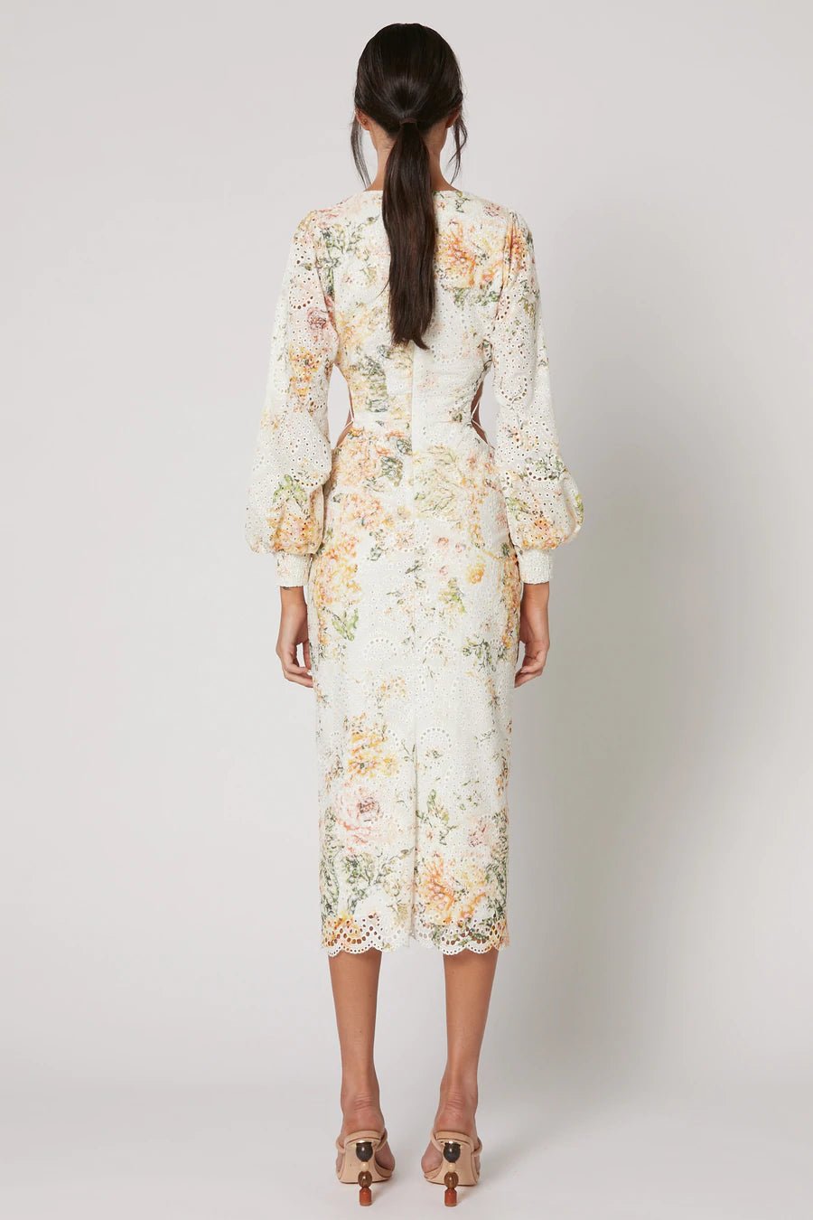 WINONA LANTANA LACE UP DRESS - PRINT photo 6