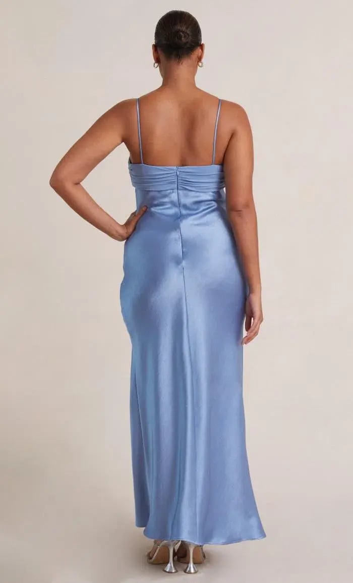 Bec & Bridge Julieta Maxi Dress in Dusk Blue Size 10 photo 3