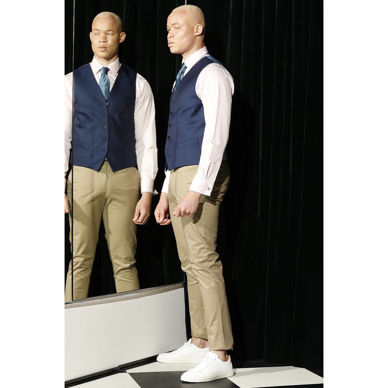 Joe Black Electro Blue Waistcoat photo 4
