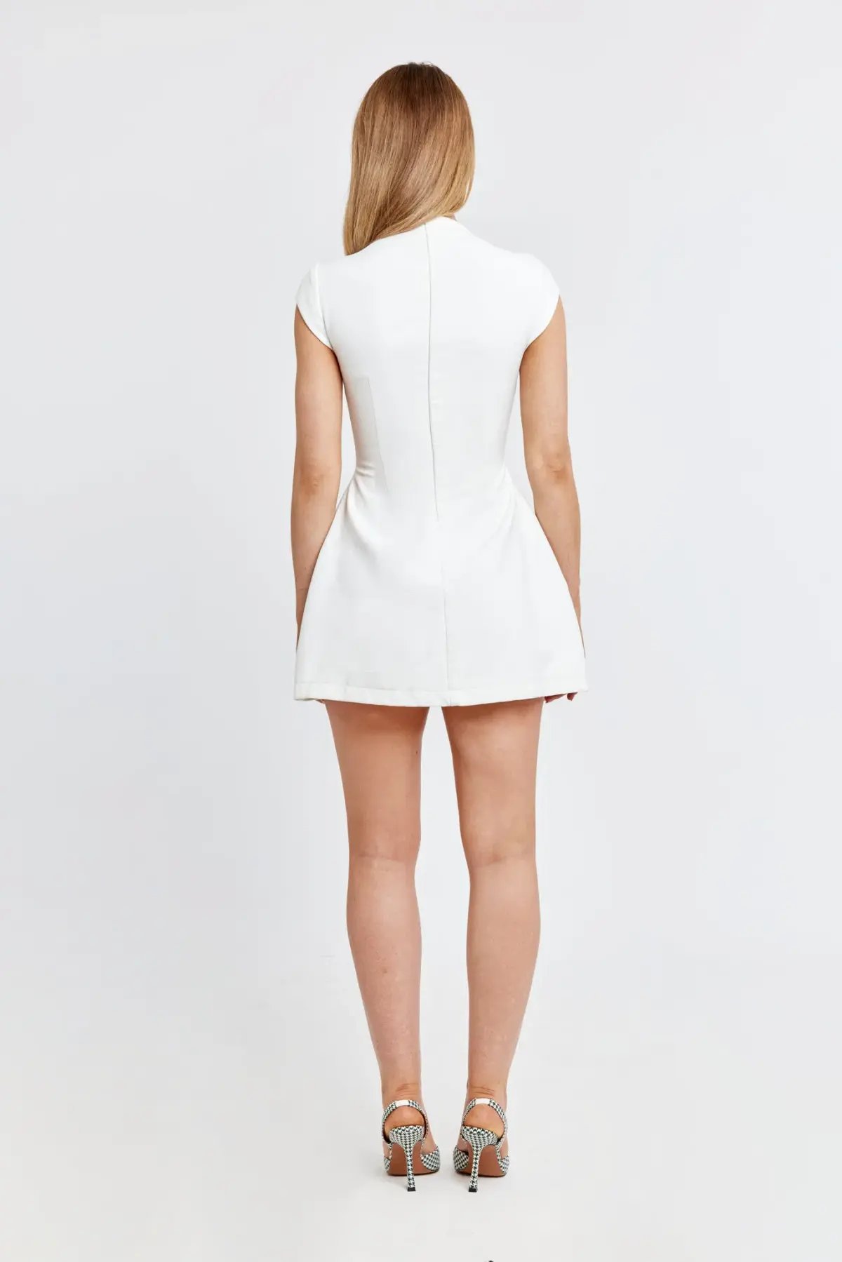 Odd Muse The Ultimate Muse Cap Sleeve Mini Dress White Size XS / AU 6 photo 2