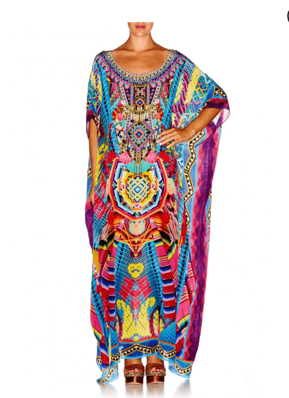 Camilla Ms Mochilla Round Neck Kaftan One Size photo 4