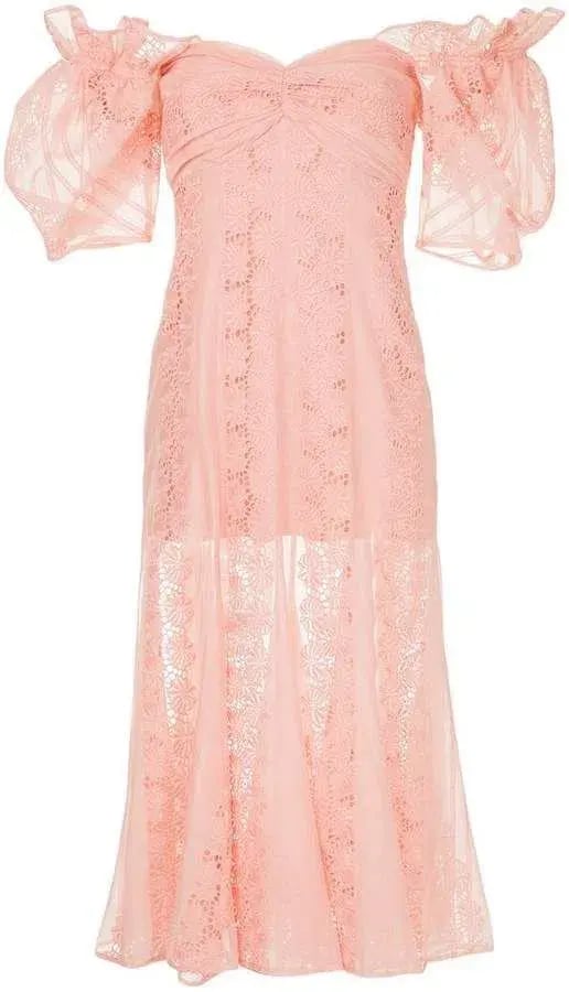 Alice McCall About You Midi Dress Rogue Pink Size 8 photo 5