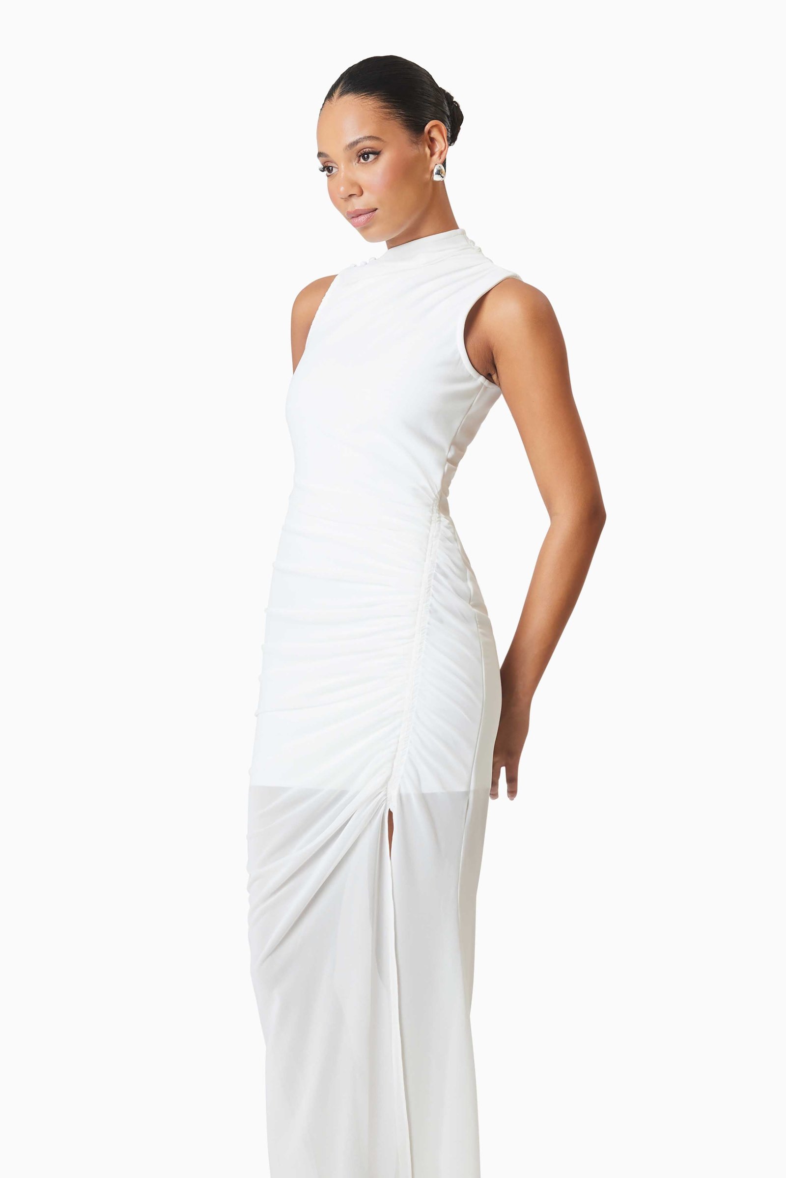 ELLIATT PHOEBE MAXI DRESS - IVORY photo 2
