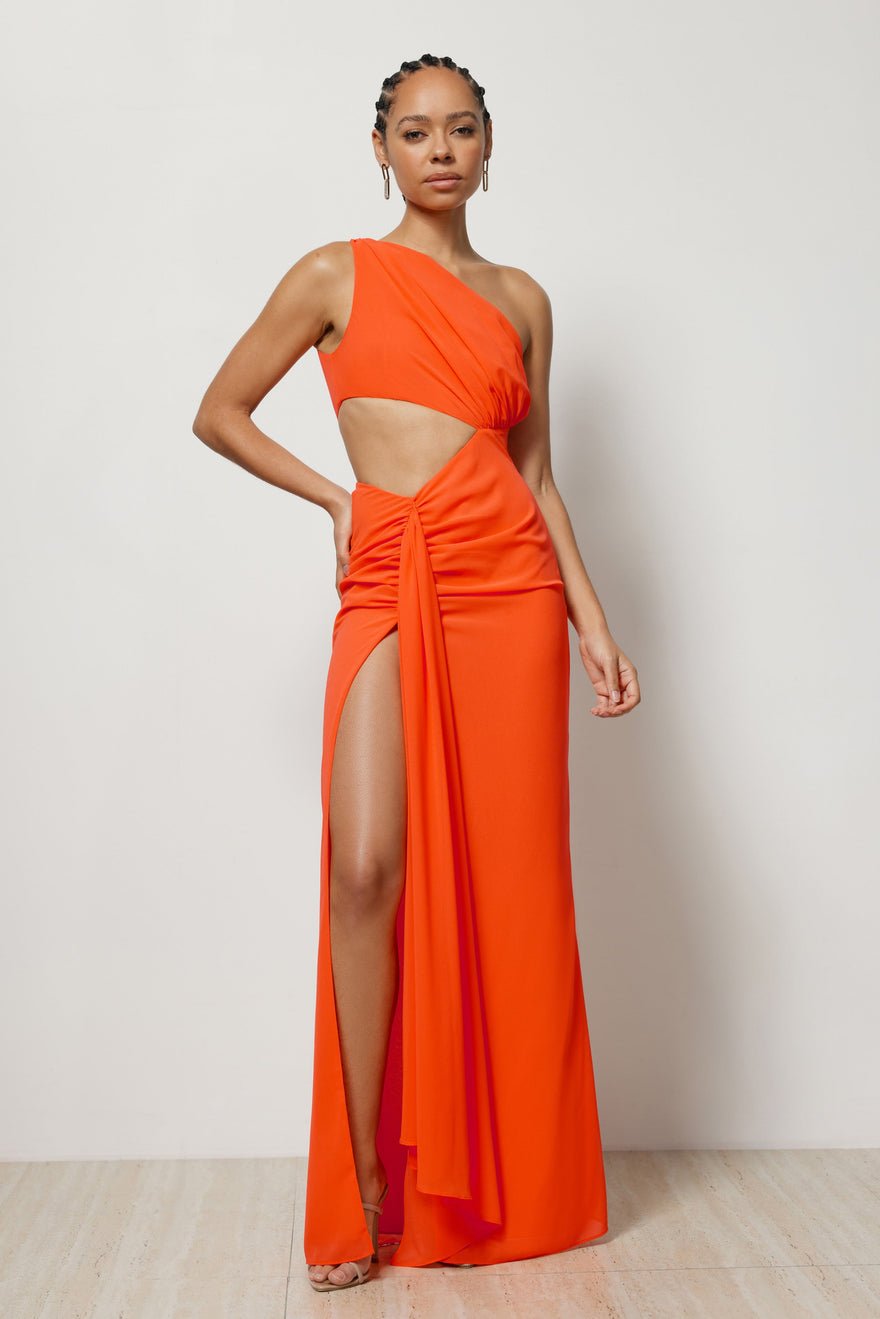 Lexi Sol Dress - Tangelo photo 2