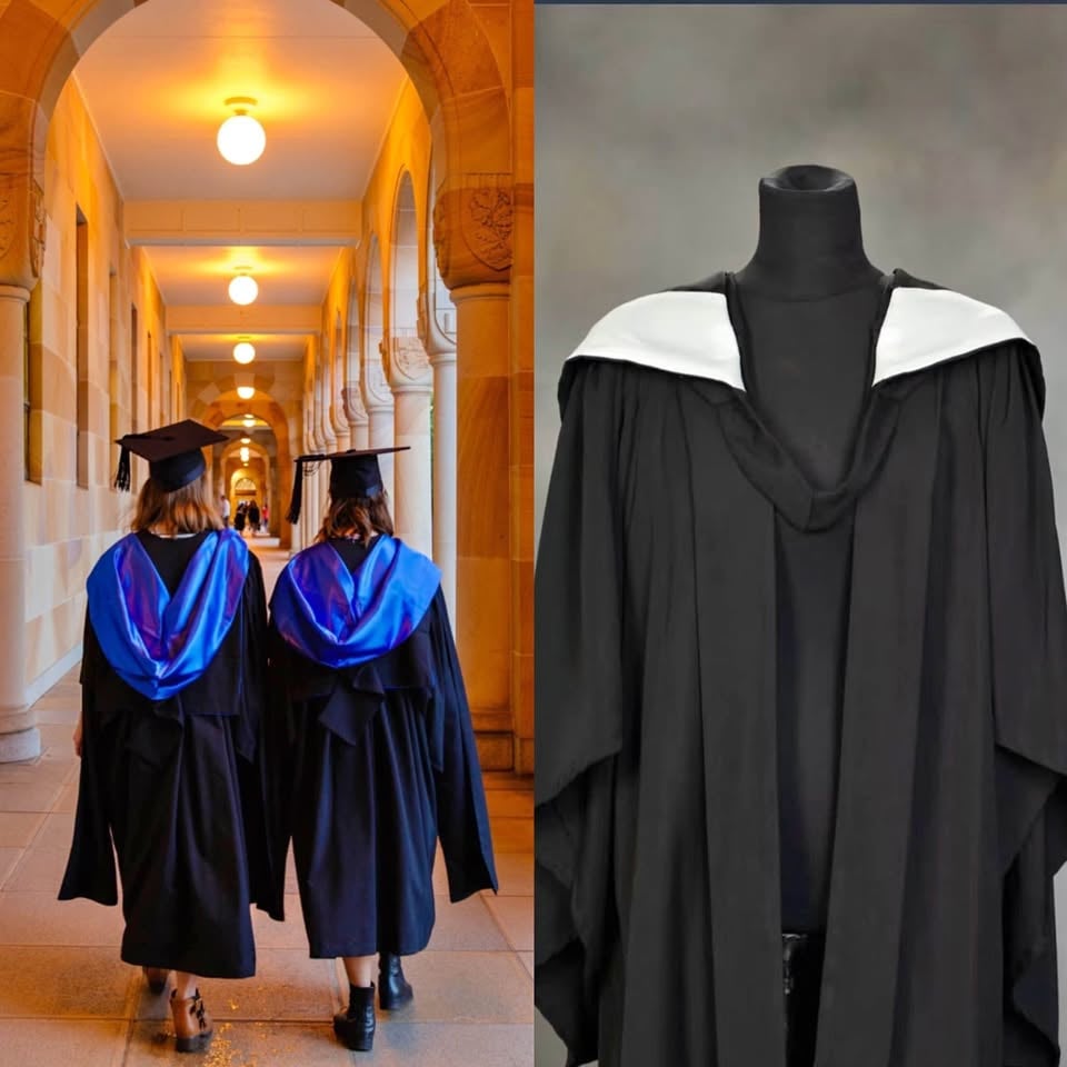 UQ Bachelor / Master Gown for hire photo 2