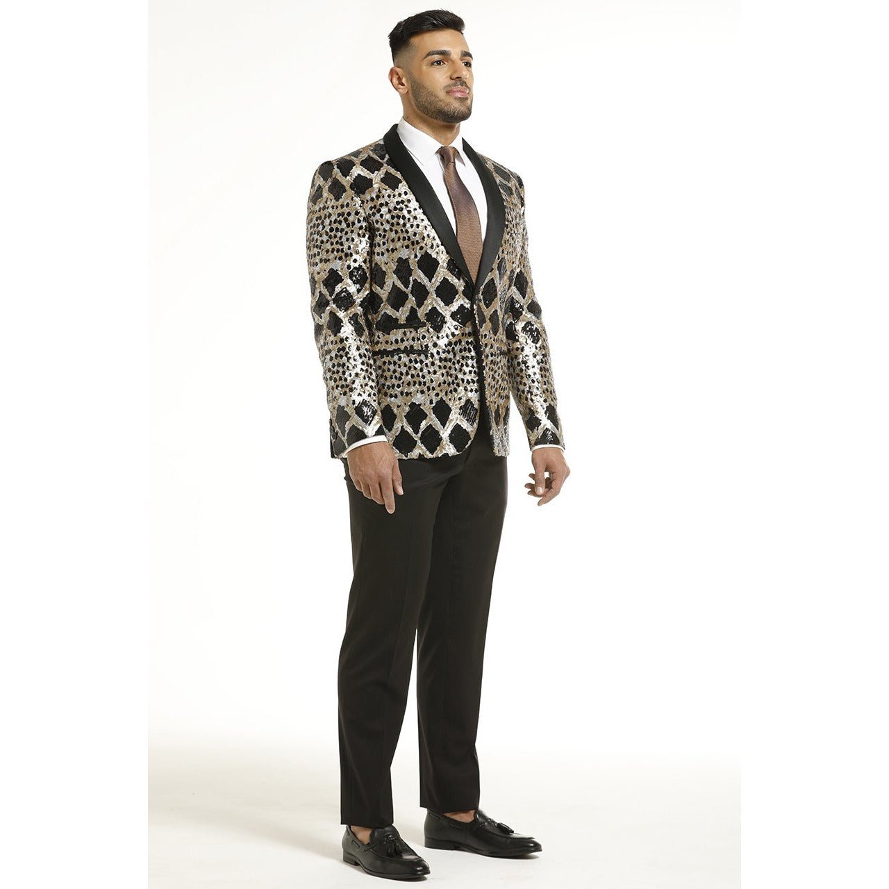 Jack London Gene Sequinned Dinner Jacket photo 3