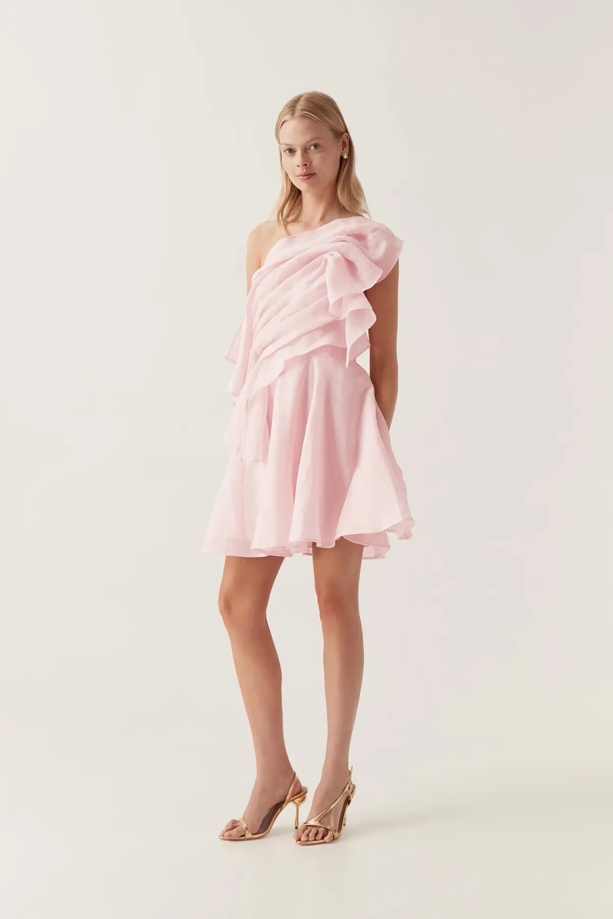 Susie Maxi Dress in ballet pink bec and bridge photo 9