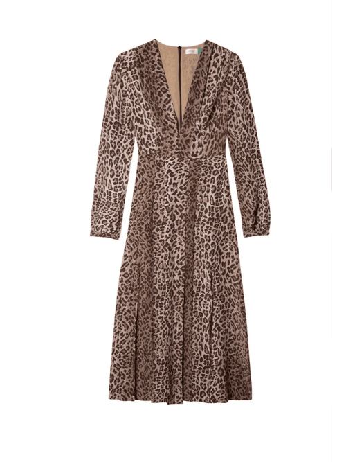 RIXO - Camellia Leopard Dress size 12 photo 4