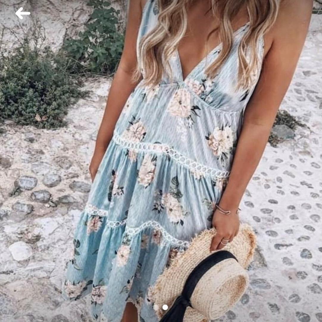 Sheike Stevie Stripe Dress Print Size 6 photo 2