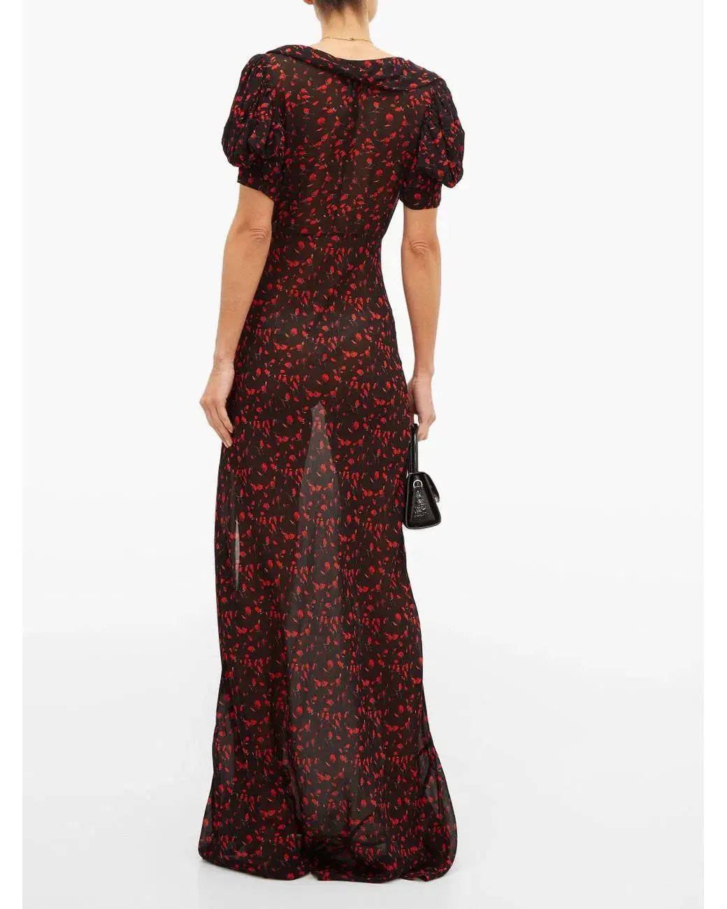Rat & Boa Magnolia Dress in Floral Size XS/Au 6 photo 4