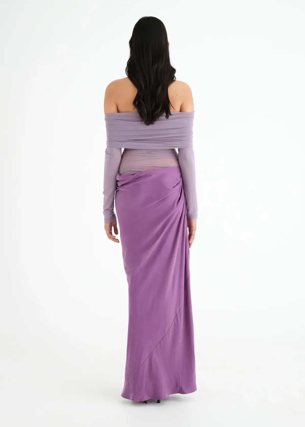 Benni Yasmin Maxi Dress Purple Size AU 8 photo 3