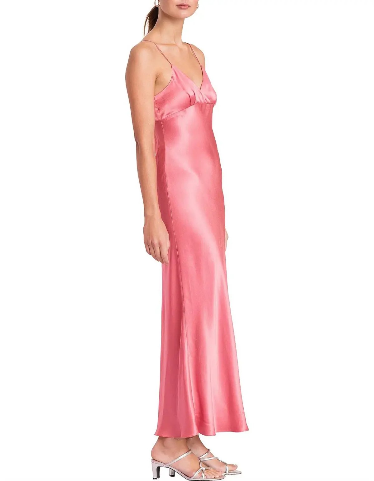 Bec & Bridge Vision of Love Midi Dress Pink Size 6 photo 2