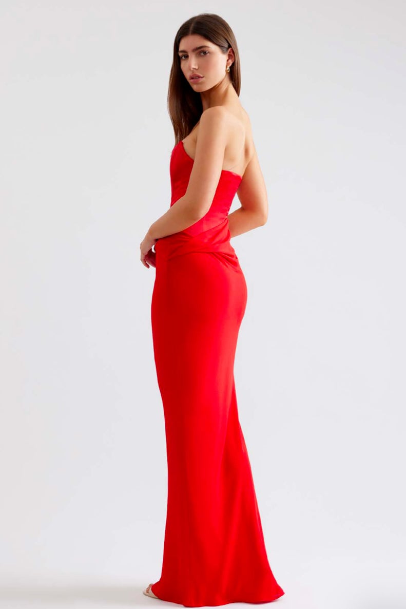 Lexi Elora Dress - Scarlet photo 3