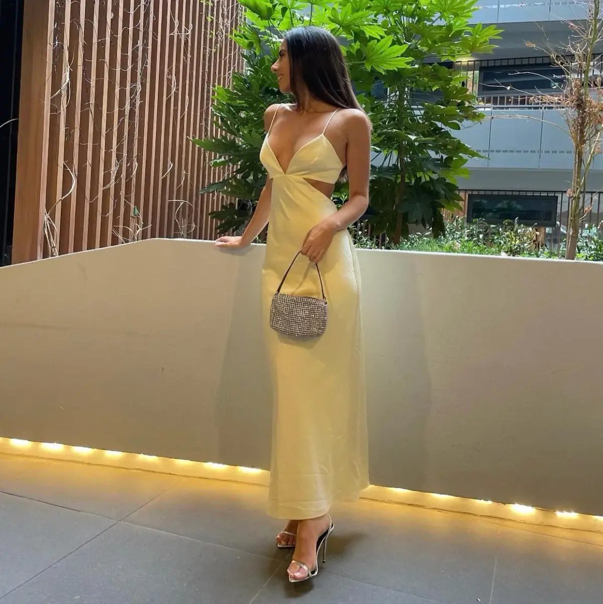 Significant Other Jacy Dress in Butter Yellow Size 6 photo 2