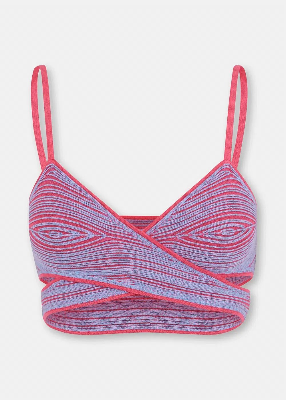 Anna Quan Viki Top Electric pink purple blue size 10 photo 5
