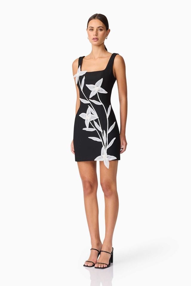 Elliatt Ilaria Mini Dress - Black photo 4