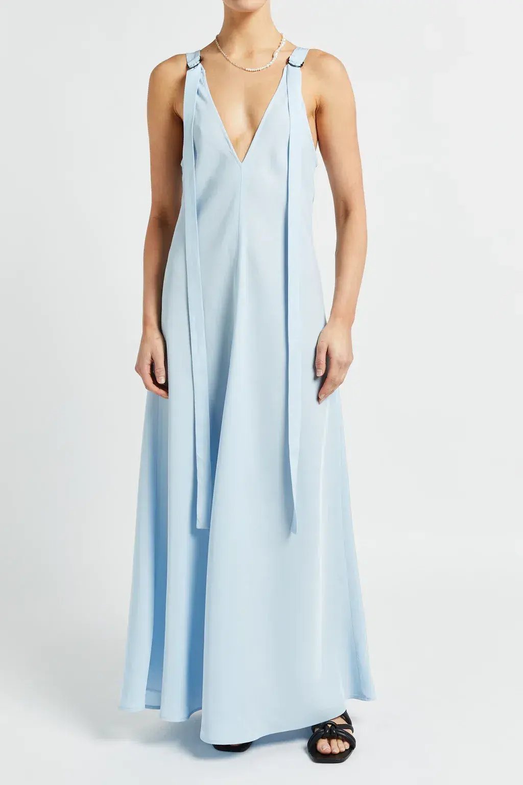 Lee Mathews Didion Dress in Blue Size 1/ AU 8 photo 3