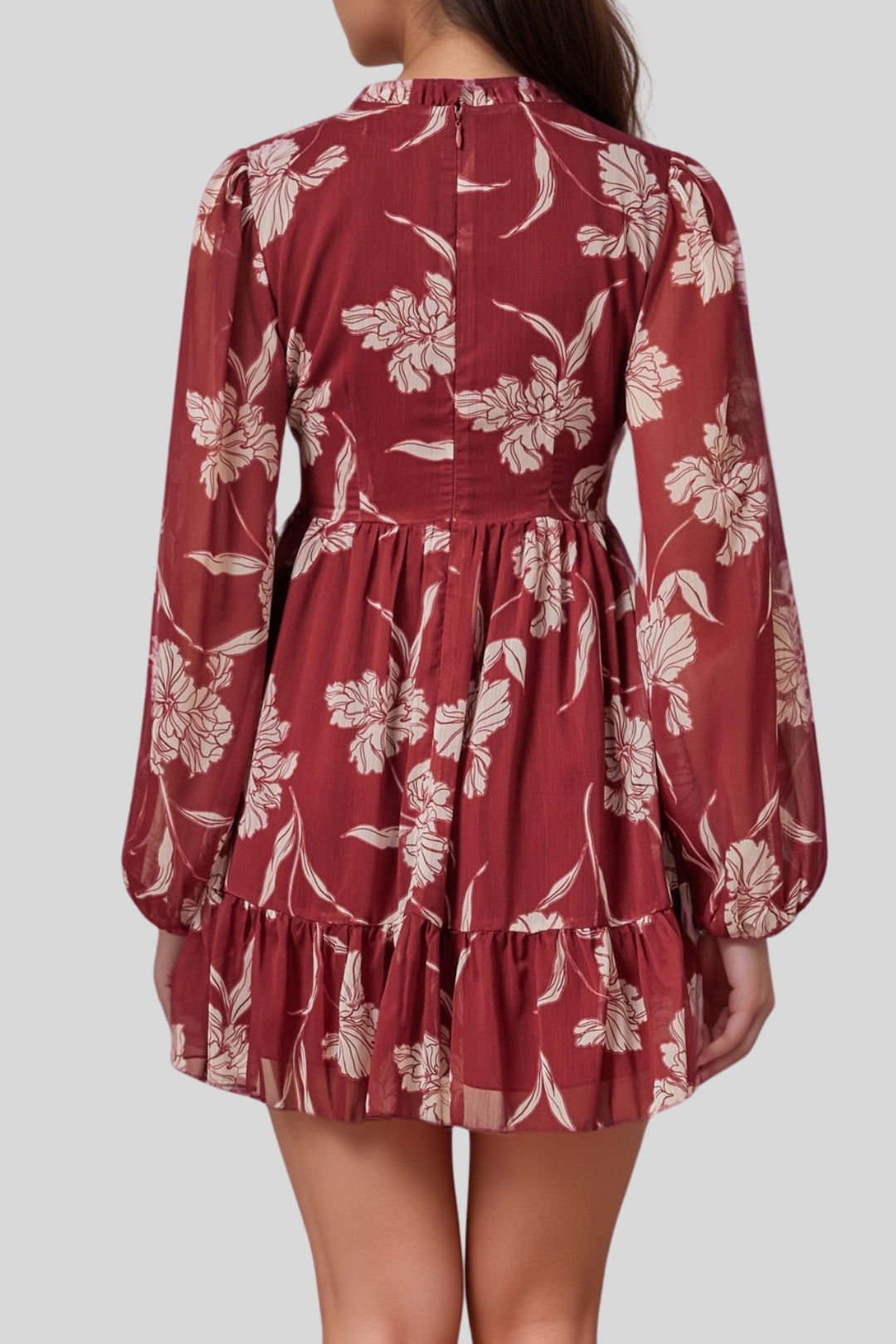 High Neck Mini Dress photo 2