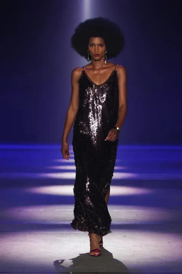 Alemais Geanie Sequin Gown Chocolate Brown Size 8 AU photo 13