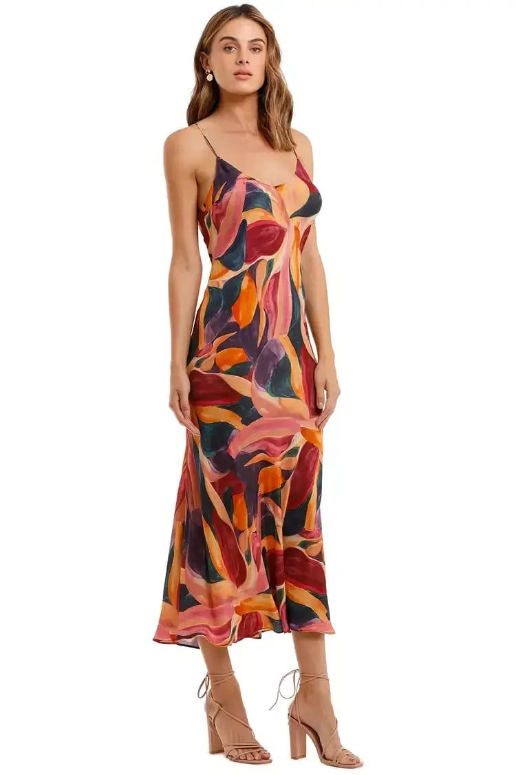 Kachel Billie Dress in Multi Floral Size 12 photo 2