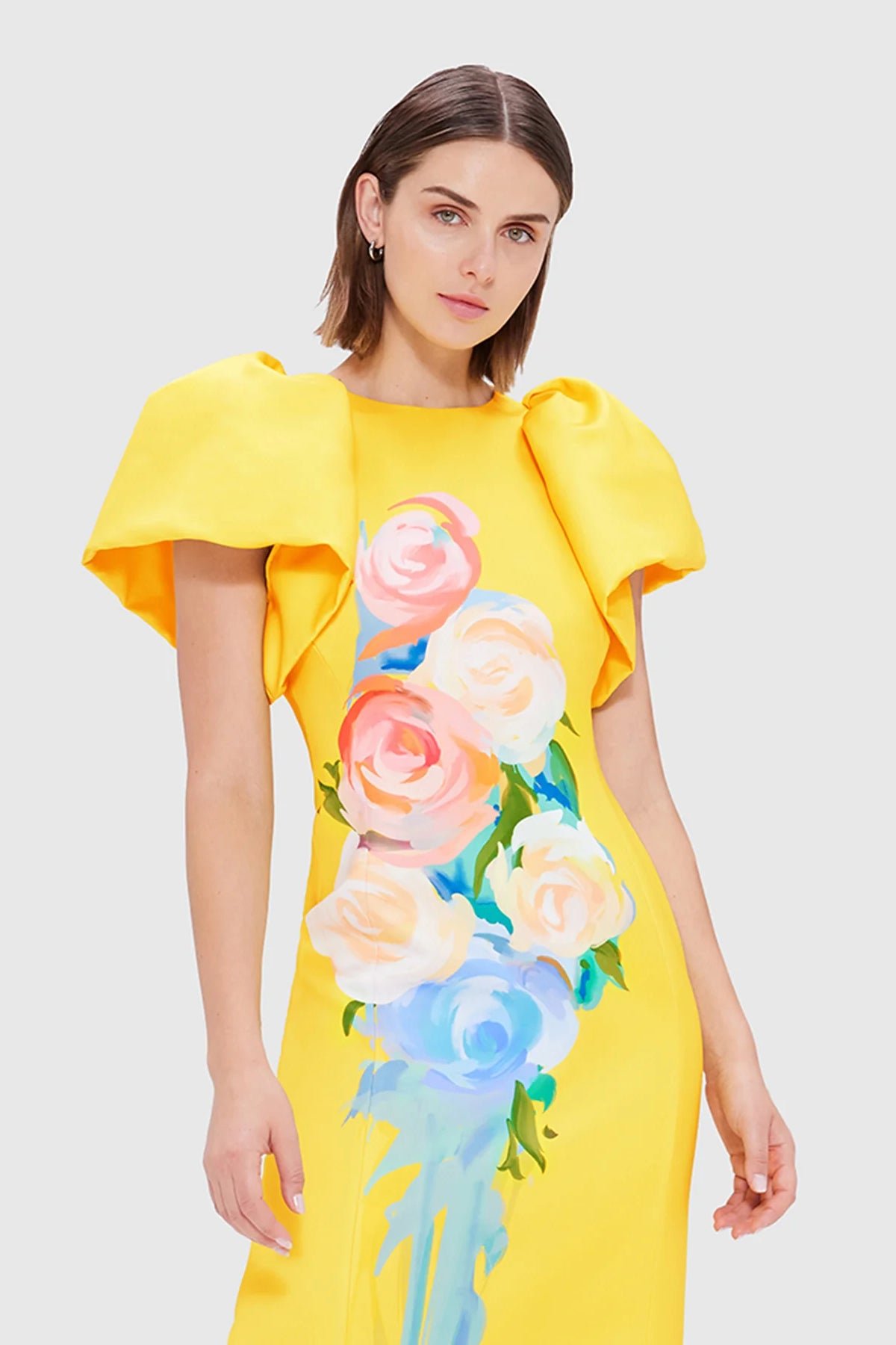 LEO LIN LUCINDA MAXI DRESS - BOUQUET PRINT photo 2