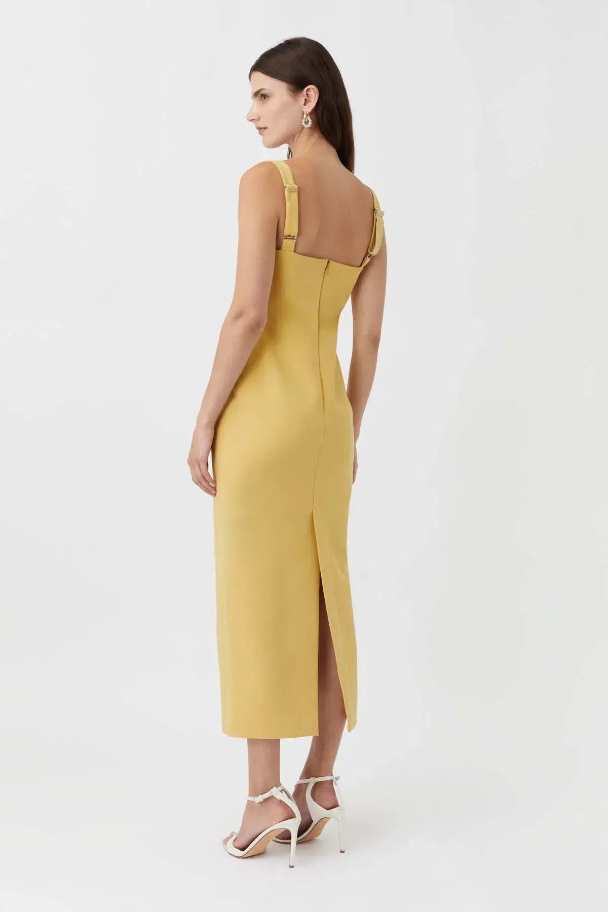 Camilla and Marc Brixton Dress Mustard Size 10 photo 2